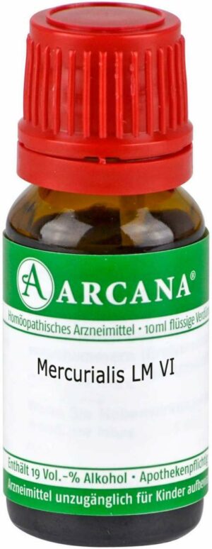 Mercurialis Lm 6 Dilution                10 ml