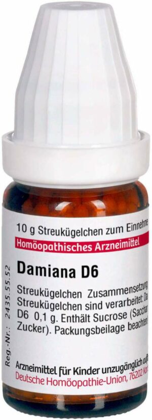 Damiana D 6 10 G Globuli