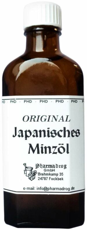 Japanisches Pfefferminzöl 100 ml Öl