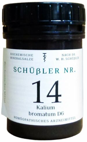 Schüssler Nr.14 Kalium Bromatum D 6 400 Tabletten