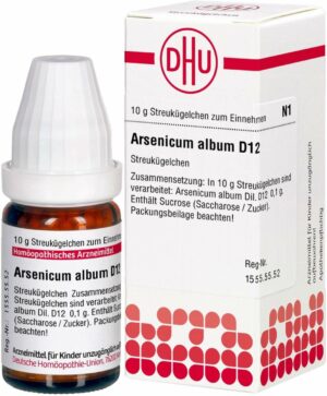Arsenicum album D12 DHU 10 g Globuli